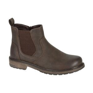 Route 21 Mens Chelsea Boots / Dark Brown